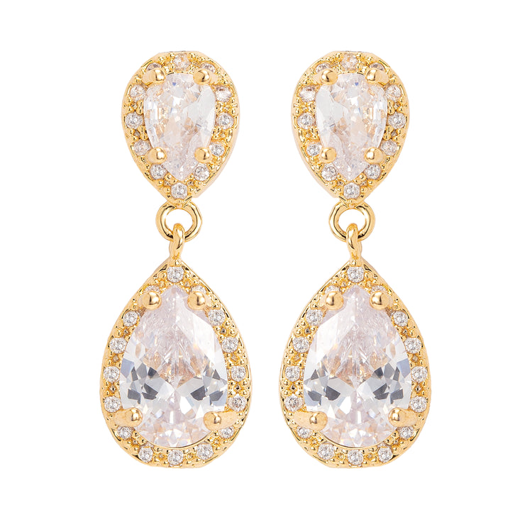 Dazzling Teardrop Earrings