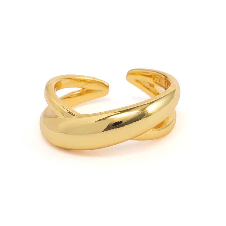 Double Band Minimalist Ring